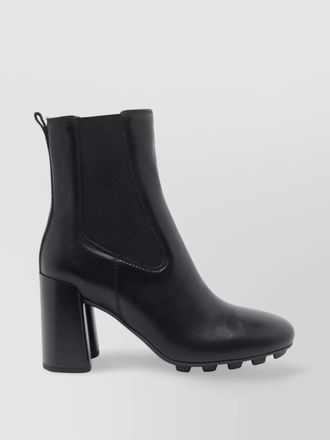 Hogan leather ankle boots