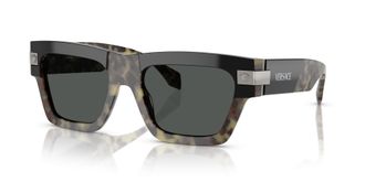 Versace Dark Grey Square Mens Sunglasses VE4464 545687 52