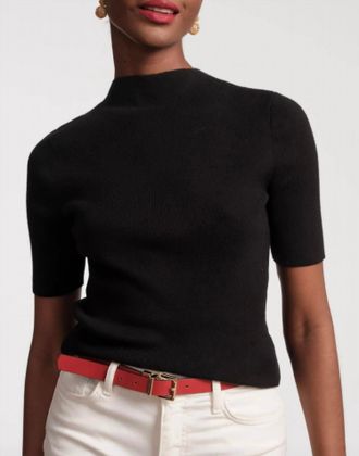 Frances Valentine Marie Sweater In Black