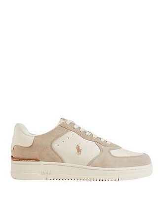 Ralph Lauren Masters Court Leather-Suede Sneaker
