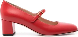 Bally 50mm leather pumps - women - Calf Leather/Calf Leather/Calf Leather - 41 - Red