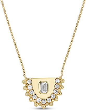 Bony Levy 18K Gold Mykonos Diamond Pendant Necklace in 18K Yellow Gold at Nordstrom