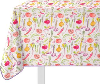 KASANOVA Tovaglia antimacchia 140x320 cm verdure