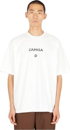 CAPASA MILANO T-Shirts - Heren - T-shirts - Wit - S - Katoen - Tops