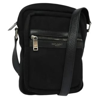Saint Laurent Pre-owned Canvas shoulder-bags - Dames - Pre-owned - Zwart - Maat: ONE Size