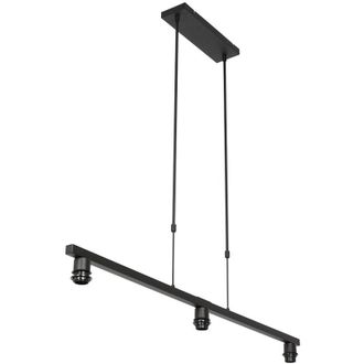 Steinhauer Steinhauer - lámpara colgante - Stang - negro - metal - luminaria