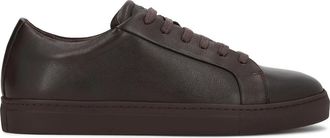 Kazar Lage leren sneakers - Heren - Sneakers - Bruin - 45 EU - Leer - Schoenen