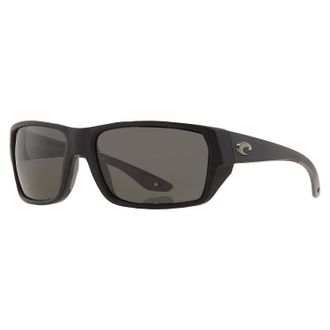 Costa Mens Tailfin Sunglasses In Matte Black Gray 580G (60)