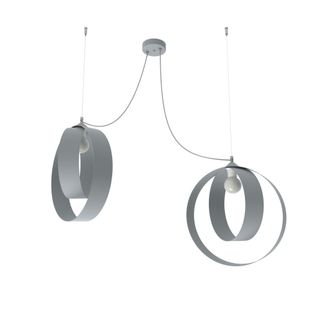 Lumicom Shell L&aacute;mpara De Techo 2 Luces Monocolor Mate