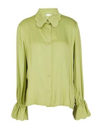 8 by YOOX VISCOSE WAVE TRIM SHIRT