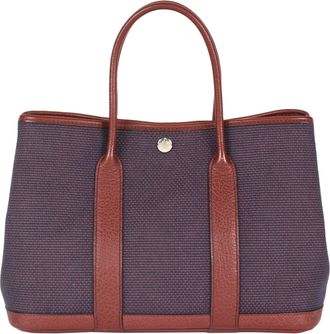Herm&egrave;s Rouge H Buffle Skipper Leather Tote Bag (Pre-Owned)