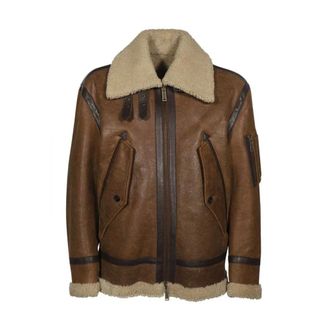 Dsquared2 Dsquared2 Fur Leather Cropped Jacket | Grailed