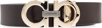Ferragamo Omkeerbare riem - Heren - Riemen - Bruin - 115 CM - Leer - Accessoires