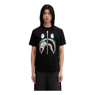 A Bathing Ape A Bathing Ape, Hombre, Camisetas, Negro, Talla: L