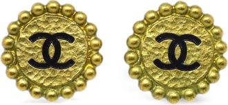 Chanel Orecchini a clip CC 1995 - Oro