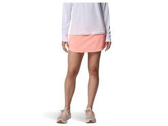 Columbia PFG Castbacktm Skorts Womens Skirt Tiki Pink/Cirrus Grey : 2XL, Elastane/Polyester