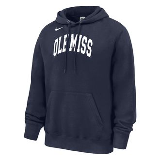 Nike Ole Miss Rebels Nike Mens Hoodie in Blue | M31233P353MISI-NVY
