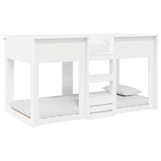 vidaXL Cama Litera Para Ni&ntilde;os 75 X 190 Cm Madera De Ingenier&iacute;a Vidaxl