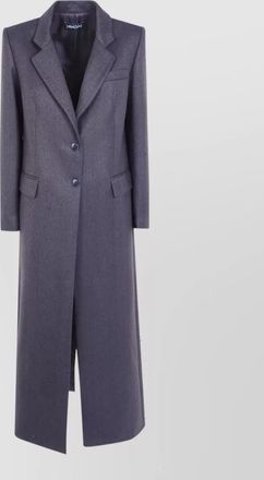 DRHOPE single-breasted long coat