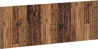 vidaXL Cabecero Montada En La Pared Alkmaar Madera Envejecida Vidaxl