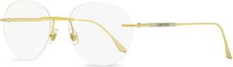 Longines rimless glasses - men - Metal - One Size - Gold