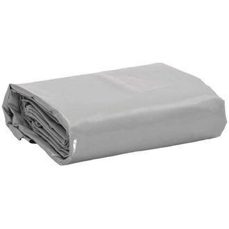 vidaXL Telone Grigio 5x8 m 650 g/m&sup2; Vidaxl