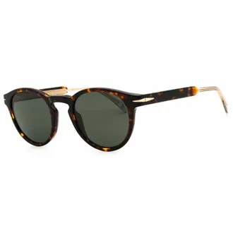 David Beckham Mens Black Round Sunglasses DB1111S