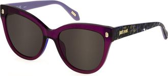 Just Cavalli SJC043 09FE Womens Sunglasses Purple Size 55