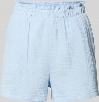 Vero Moda Loose Fit Shorts aus reiner Baumwolle Modell NATALI in Hellblau, Gr&ouml;&szlig;e XS