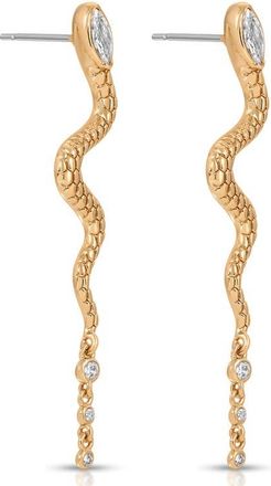 Ettika Serpentina Linear Earrings in Gold at Nordstrom