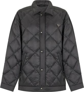 Prada Black Quilted Padded Jacket