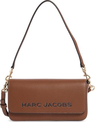 Marc Jacobs The Mini Leather Crossbody Bag in Cognac at Nordstrom Rack