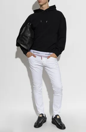 Dsquared2 Skater Jeans, Mens, White