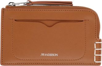J.W.Anderson Rectangular Zip Smooth Leather Wallet