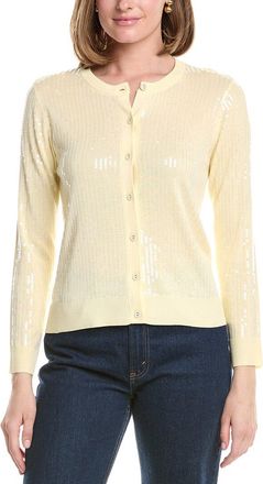 Anne Klein Sequin Cardigan