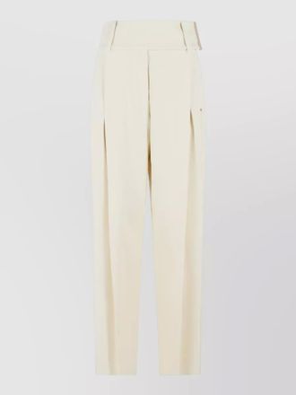 Sportmax oblo high waist wide leg trousers