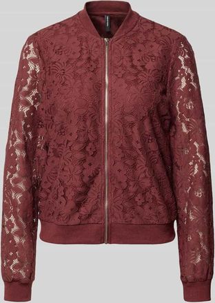 Vero Moda Regular Fit Blouson aus Baumwoll-Mix Modell HONEY in Bordeaux, Gr&ouml;&szlig;e XS