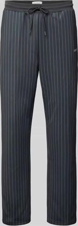 Les Deux Stoffhose mit elastischem Bund Modell Ballier in Dunkelgrau, Gr&ouml;&szlig;e XXL