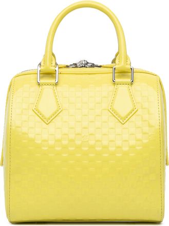 Louis Vuitton Pre-owned Womens Speedy Bandouliere 25 Handbag - Yellow Leather - One Size