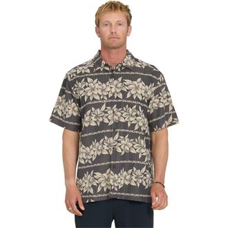 Quiksilver Horizons Short Sleeve Shirt in Phantom at Nordstrom, Size Xx-Large