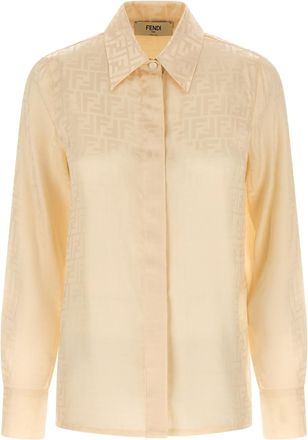 Fendi Ff Camicie Bianco-Donna