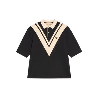 Valentino Embroidered Polo Shirt
