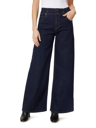 Habitual Easton High Rise Wide Leg Jeans In Dark Wash