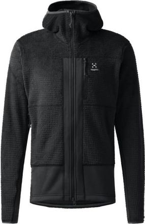 Haglöfs Vassi Mid Hood Fleecejacke für Herren | schwarz