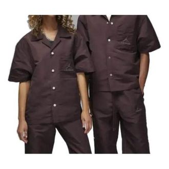 Nike Jordan Air Jordan x A Ma Maniere Warm-Up Shirt Mahogany DV7460-263