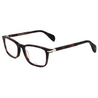 Rag & Bone Rag & Bone Mens 53mm Dark Havana Opticals