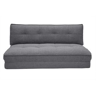 Miliboo Miliboo - Sill&oacute;n Cama De 2 Plazas Convertible En Tela Gris Sally