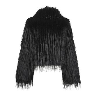 Pinko Pinko, Dames, Jassen, Zwart, Maat: XS Poliester