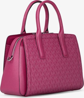 Michael Kors Laila Small Signature Logo Satchel