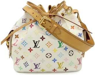 Louis Vuitton Pre-owned Monogram Multicolor Petit Noe Schoudertas - Dames - Vintage Tas - Veelkleurig - ONE Size - Vintage
